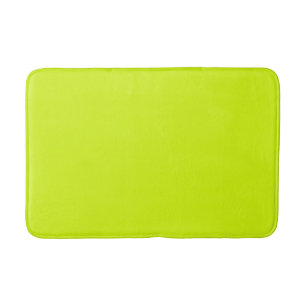 Chartreuse Gelb (feste Farbe) Badematte