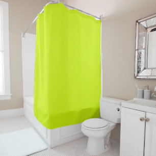 Chartreuse Gelb (feste Farbe) Duschvorhang