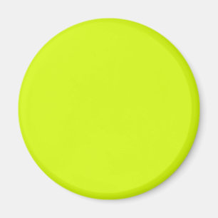 Chartreuse Gelb (feste Farbe) Magnet