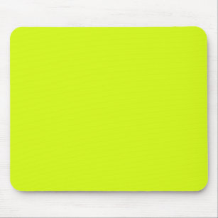 Chartreuse Gelb (feste Farbe) Mousepad
