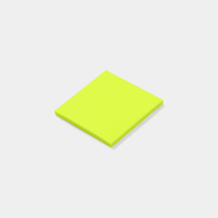 Chartreuse Gelb (feste Farbe)  Post-it Klebezettel