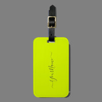 Chartreuse gelb - Name hinzufügen