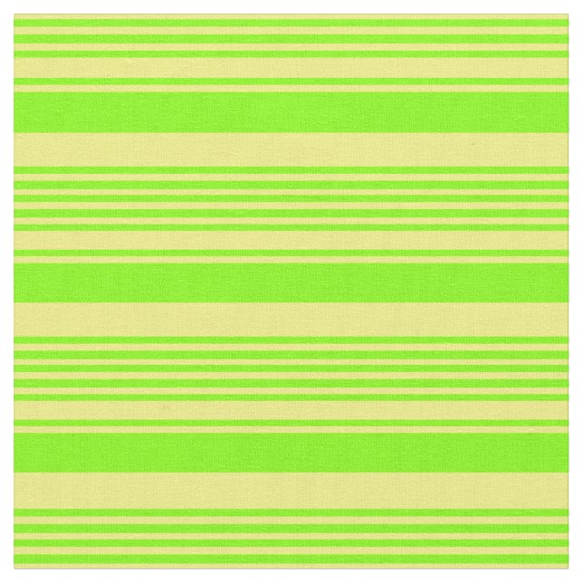 Chartreuse & Gelb Stoff (Nahaufnahme)