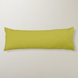 Chartreuse Gelblich Grün Eine Farbe Minimalistisch Seitenschläferkissen