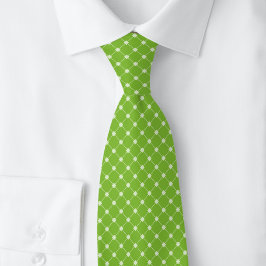 Chartreuse-Gitter Krawatte