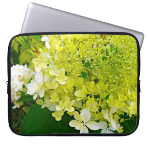 Chartreuse Grün, Limelight Hortensie, Laptopschutzhülle