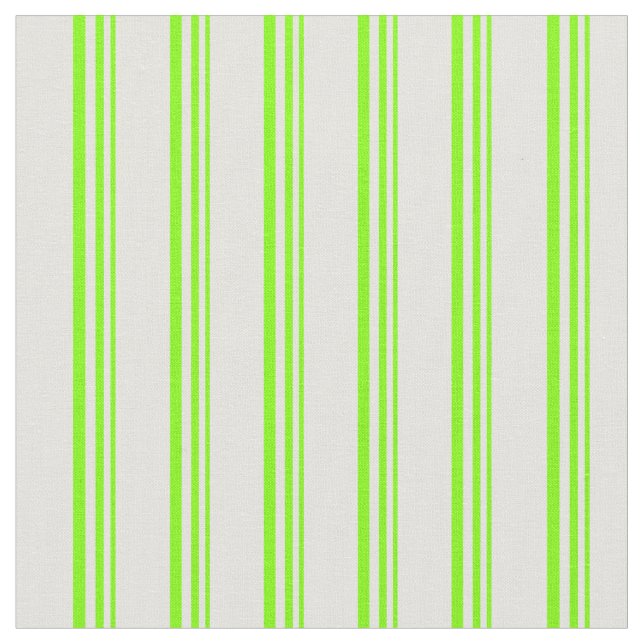 Chartreuse & Light Cyan Colored Pattern Stoff (Nahaufnahme)