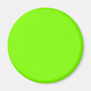 Chartreuse (Neon Green) 7FFF00 Farbe - Namensoptio Magnet