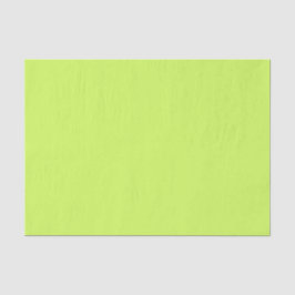 Chartreuse Solid Color Seidenpapier
