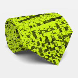 Chartreuse Tweed Neck Tie Krawatte