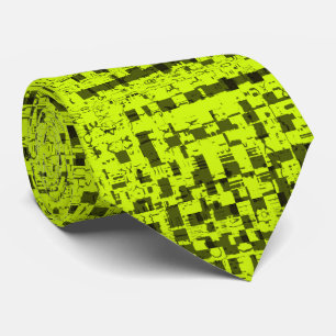Chartreuse Tweed Neck Tie Krawatte