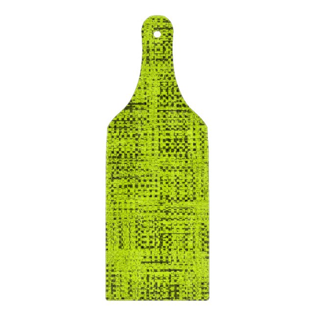 Chartreuse Tweed Schneidebrett (Vorderseite)