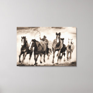 Chase I Leinwanddruck