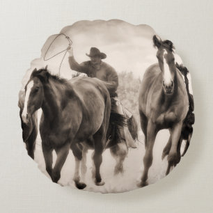 Chase I Rundes Kissen