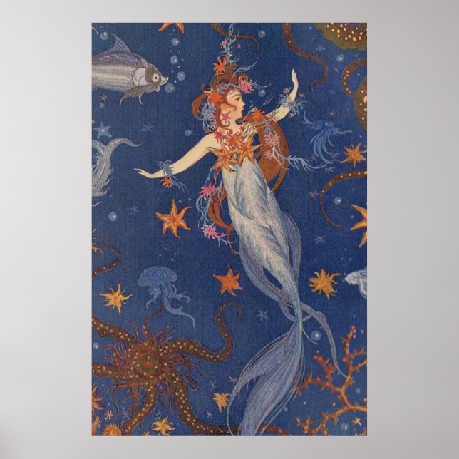 Chase Rainbows Swim mit Mermaids, Ride Unicorns Poster (Vorne)