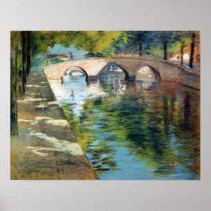 Chase - Reflections, 1885 Poster