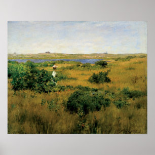 Chase - Sommer in den Hügeln von Shinnecock Poster