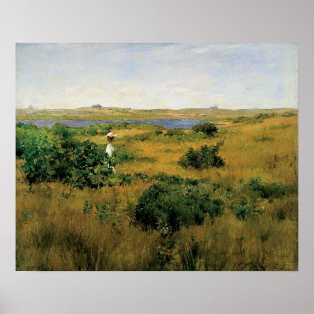 Chase - Sommer in den Hügeln von Shinnecock Poster (Vorne)