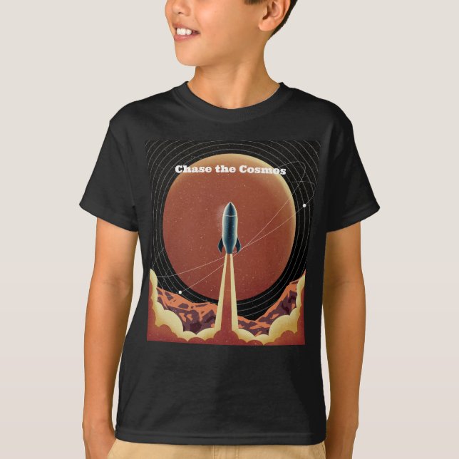 Chase the Cosmos Space T-Shirt (Vorderseite)
