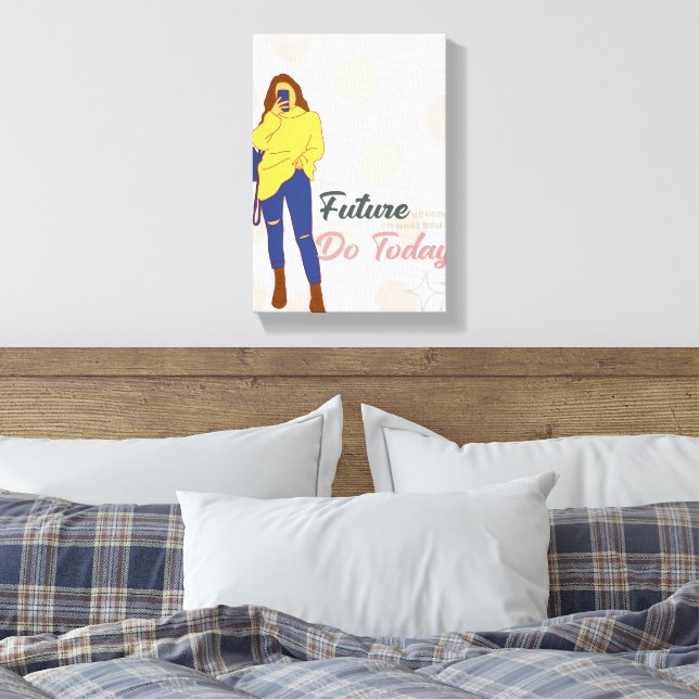 chase ur goal wall art leinwanddruck (Insitu (Schlafzimmer))