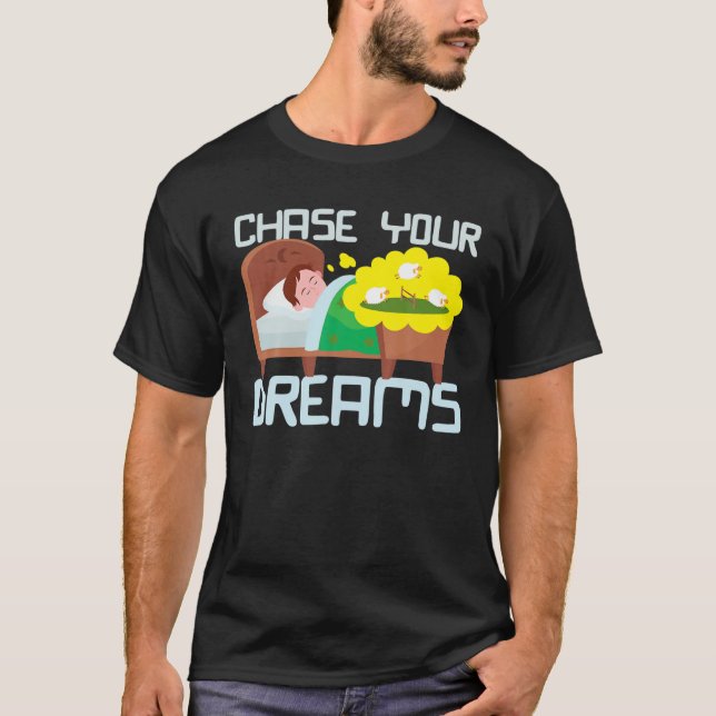 Chase Your Dreams St Patricks Day Happystpatricksd T-Shirt (Vorderseite)