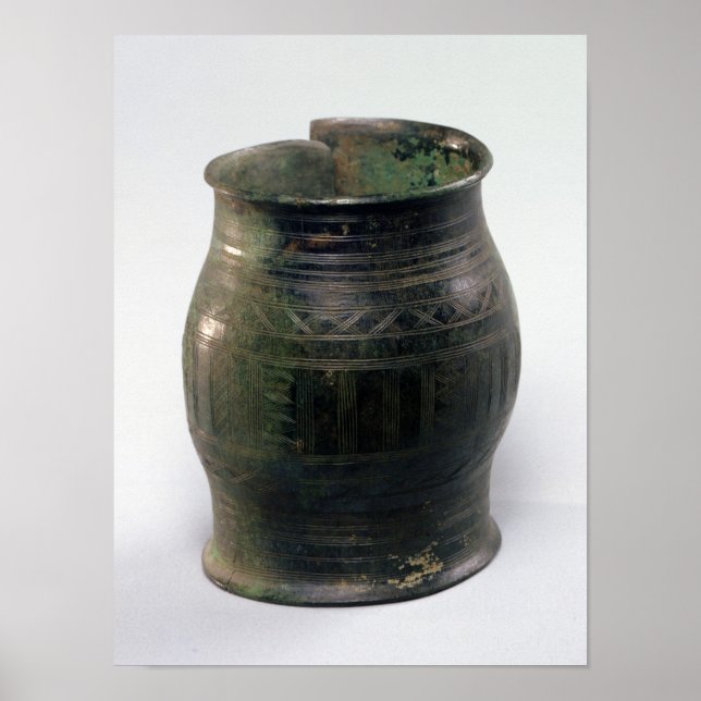 Chasenförmige Armband, Hallstatt Culture Poster (Vorne)