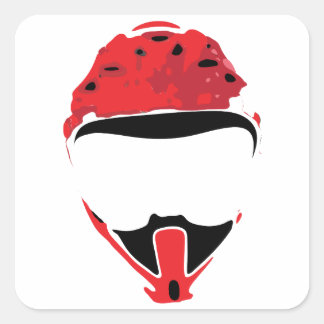 ChaseOnTwoWheels Logo-Aufkleber [kein Text] Quadratischer Aufkleber