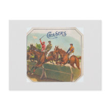 Chasers Vintages Pferderennen