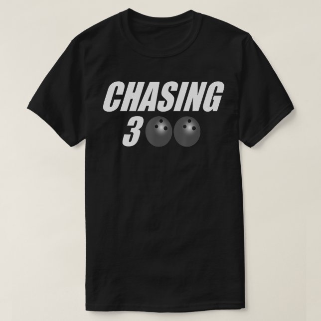 Chasing 300 Bowling T-Shirt (Design vorne)
