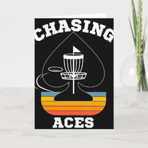 Chasing Aces Disc Golf Ziel Sportbekleidung Männer Karte