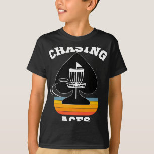 Chasing Aces Disc Golf Ziel Sportsbekleidung Männe T-Shirt