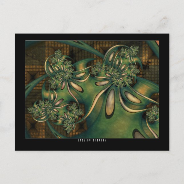 Chasing Dragons Postkarte (Vorderseite)