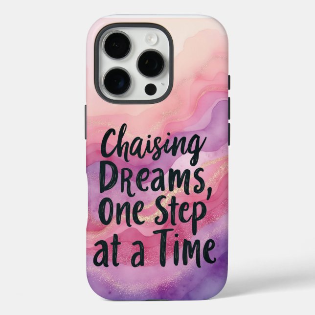 CHASING DREAM ONE STEP IPHONE FALL Case-Mate iPhone HÜLLE (Rückseite)