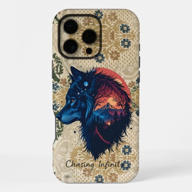 Chasing Infinity iPhone Hülle (Rückseite)