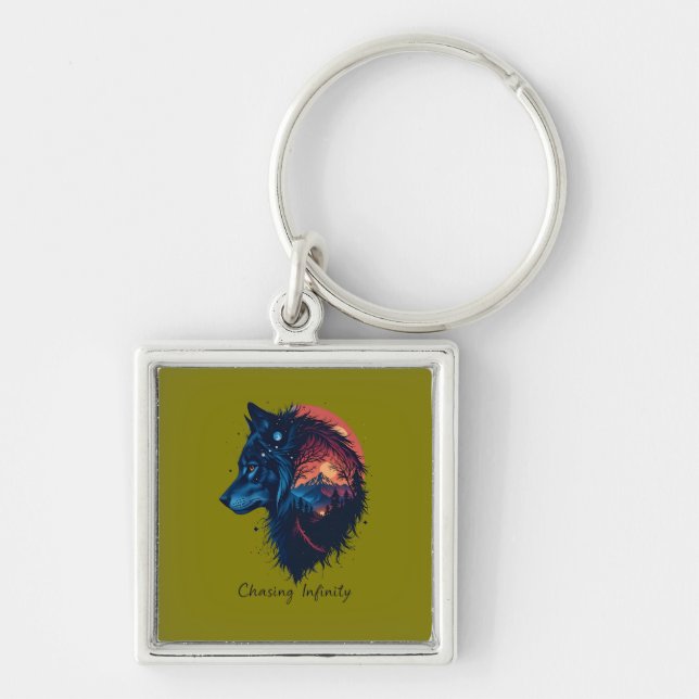 Chasing Infinity Schlüsselanhänger (Vorne)