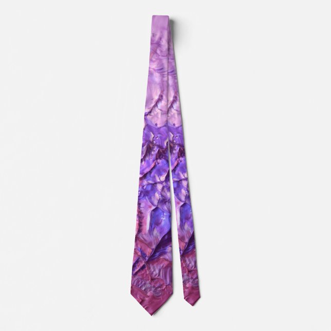 "Chasing Lila" Neck Tie Krawatte (Vorderseite)