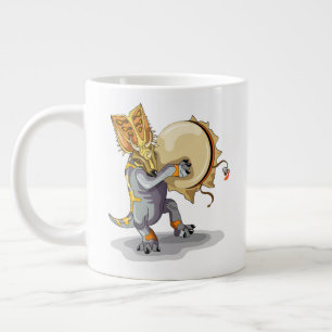 Chasmosaurus Tancing A Shaman Ritual Jumbo-Tasse