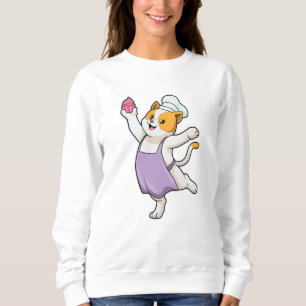 Chat as Cook with Cooking Schürze & Muffin Sweatshirt