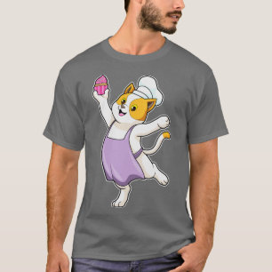 Chat as Cook with Cooking Schürze Muffin T-Shirt