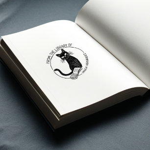 Chat-Buchzeichen für benutzerdefinierte Round-Libr Gummistempel