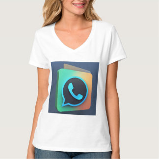 Chat Chic: WhatsApp Icon T - Shirt