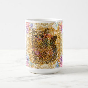 Chat Coffee Tasse