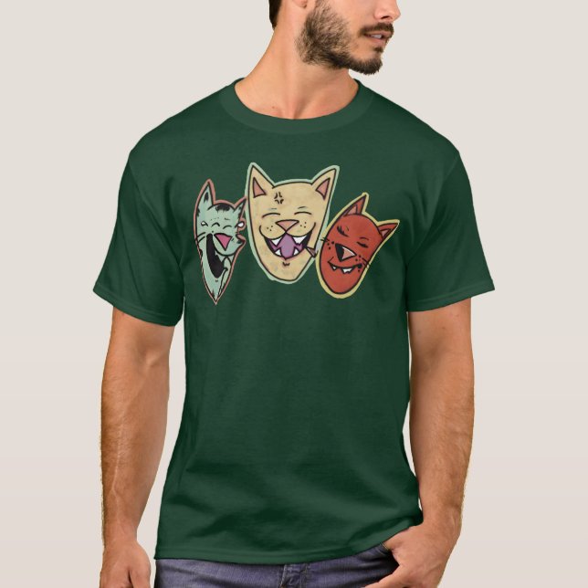 Chat Freunde Geschenk T-Shirt (Vorderseite)