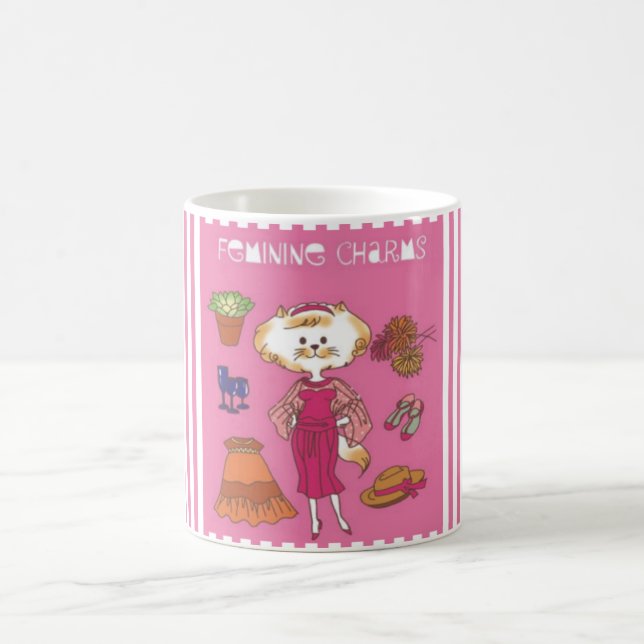 Chat Girl Tasse (Mittel)