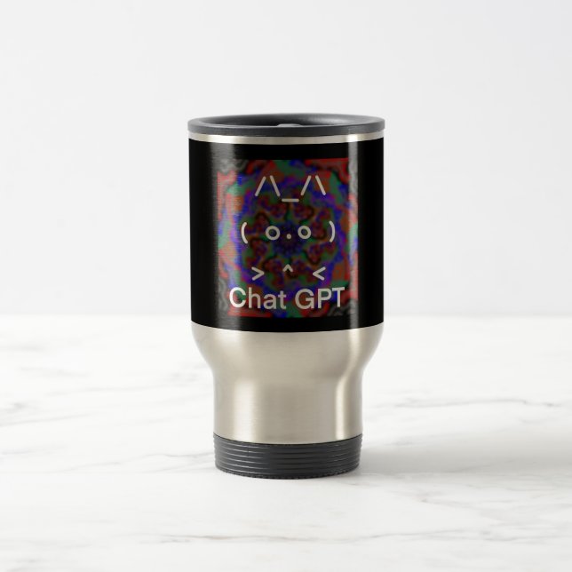 Chat GPT Travel Mug Reisebecher (Mittel)
