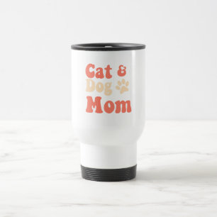 Chat Hund Mama Reisebecher
