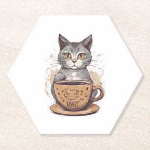 Chat-Kaffee Untersetzer