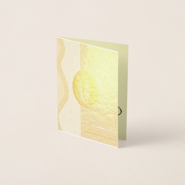 Chat-Karten, schwarz und weiß Folienkarte (Vorderseite)