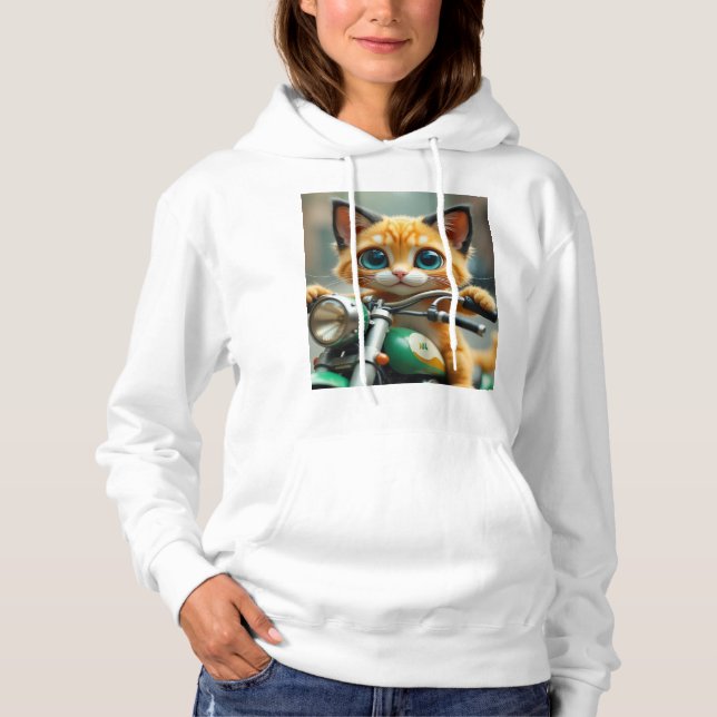 Chat lustig hoodie (Vorderseite)