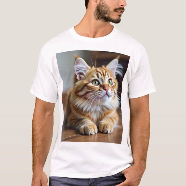 Chat lustig T-Shirt (Vorderseite)